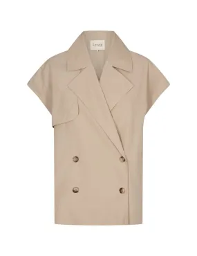 Levete Room Marilyn 9 Waistcoat - Beige: L