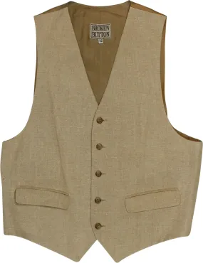 Linen Waistcoat | ThriftTale