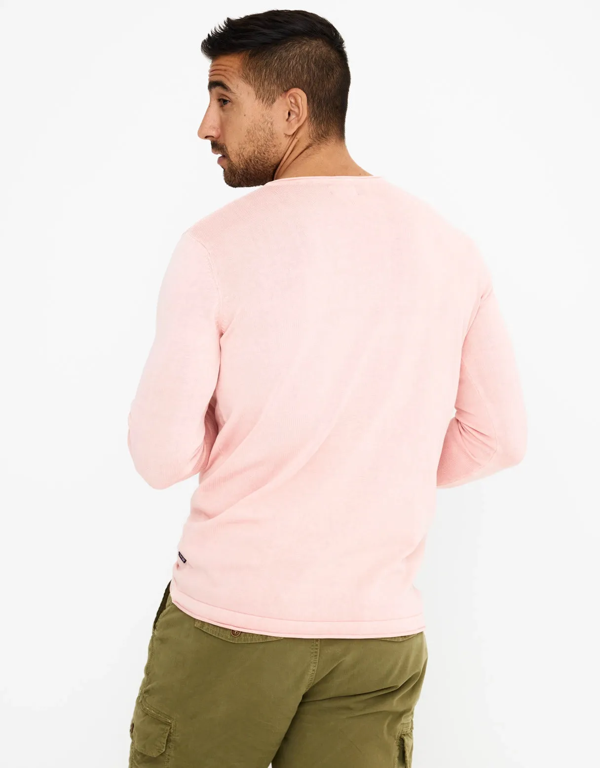 Long Sleeve Cotton Sweater - Jacks