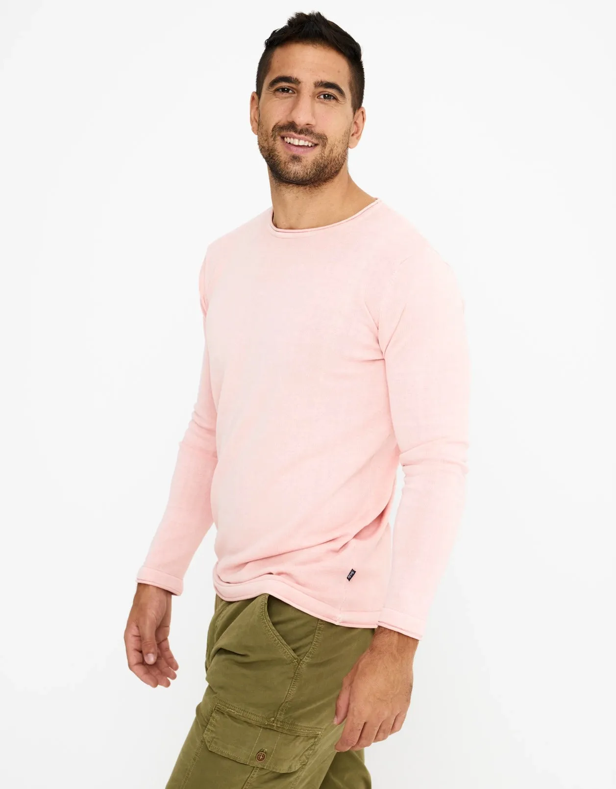 Long Sleeve Cotton Sweater - Jacks