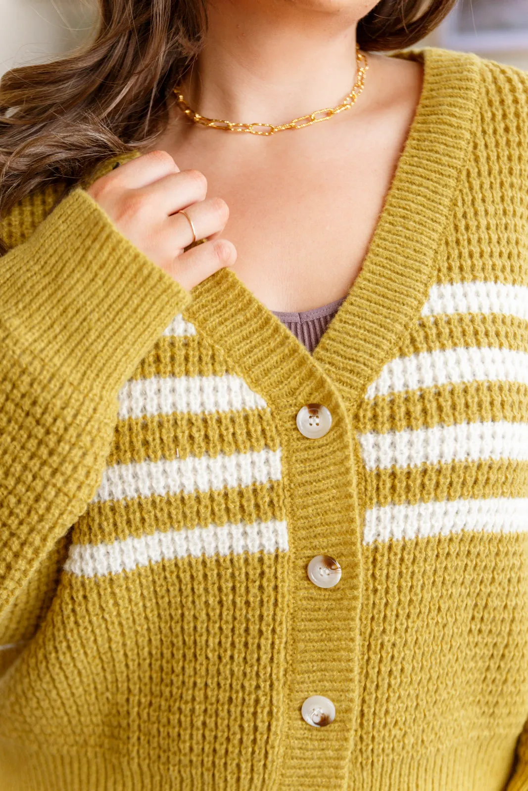 Madelyn Striped Cardigan