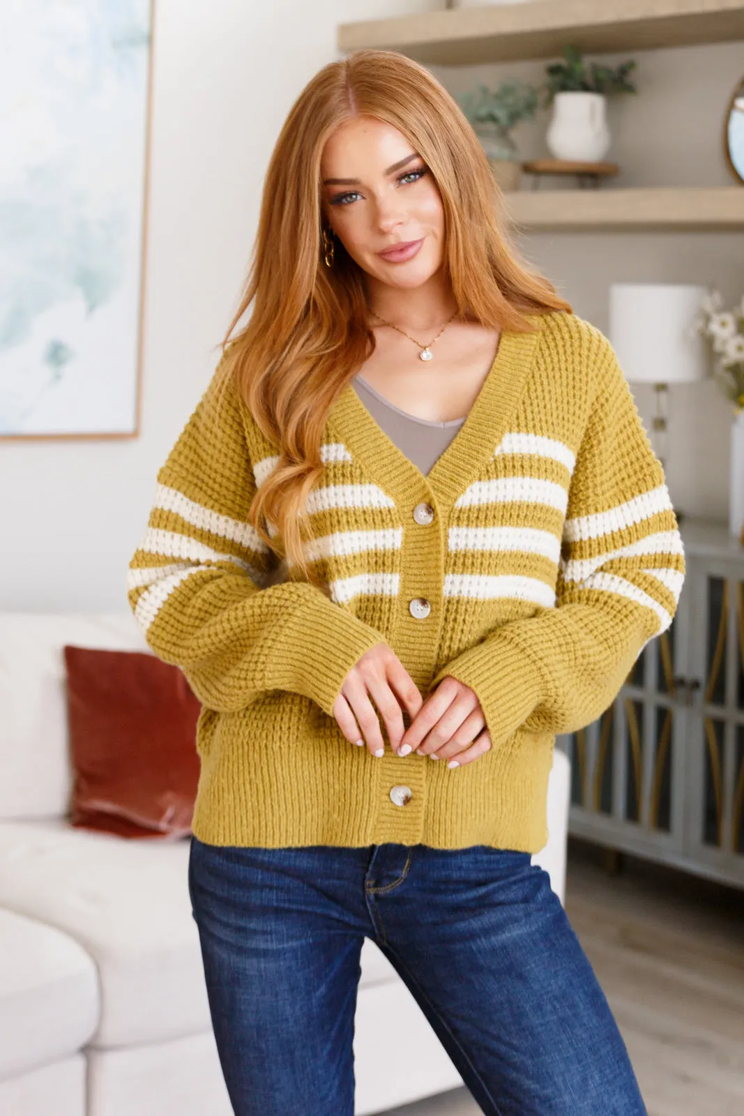 Madelyn Striped Cardigan