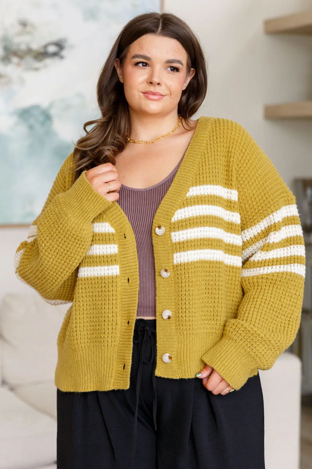 Madelyn Striped Cardigan