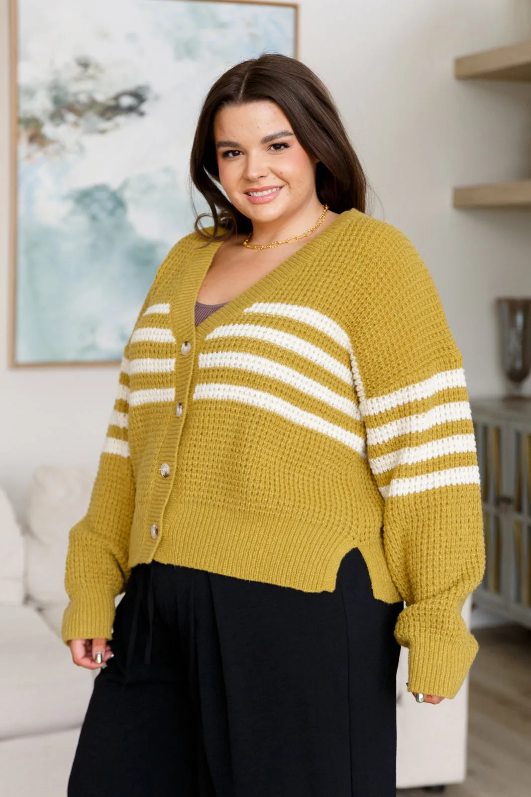 Madelyn Striped Cardigan