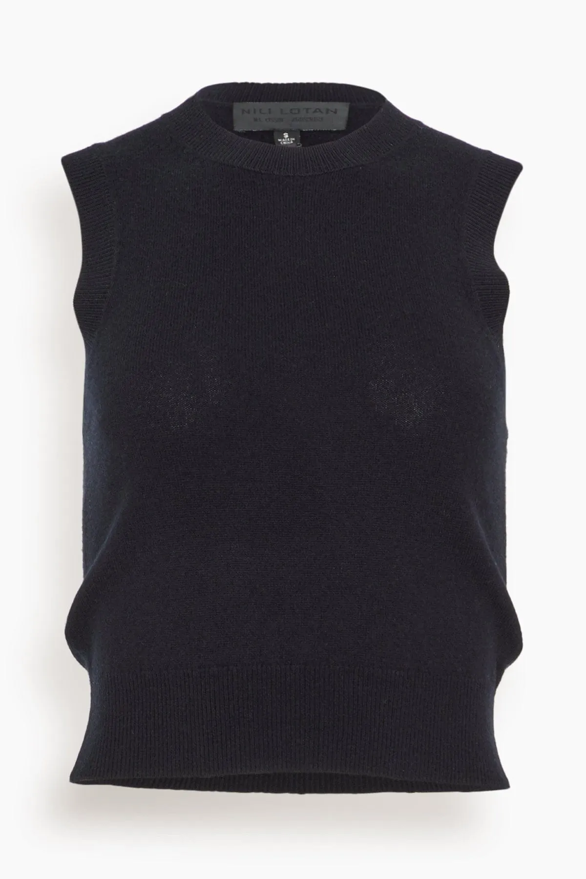 May Sweater Tank in Dark Navy