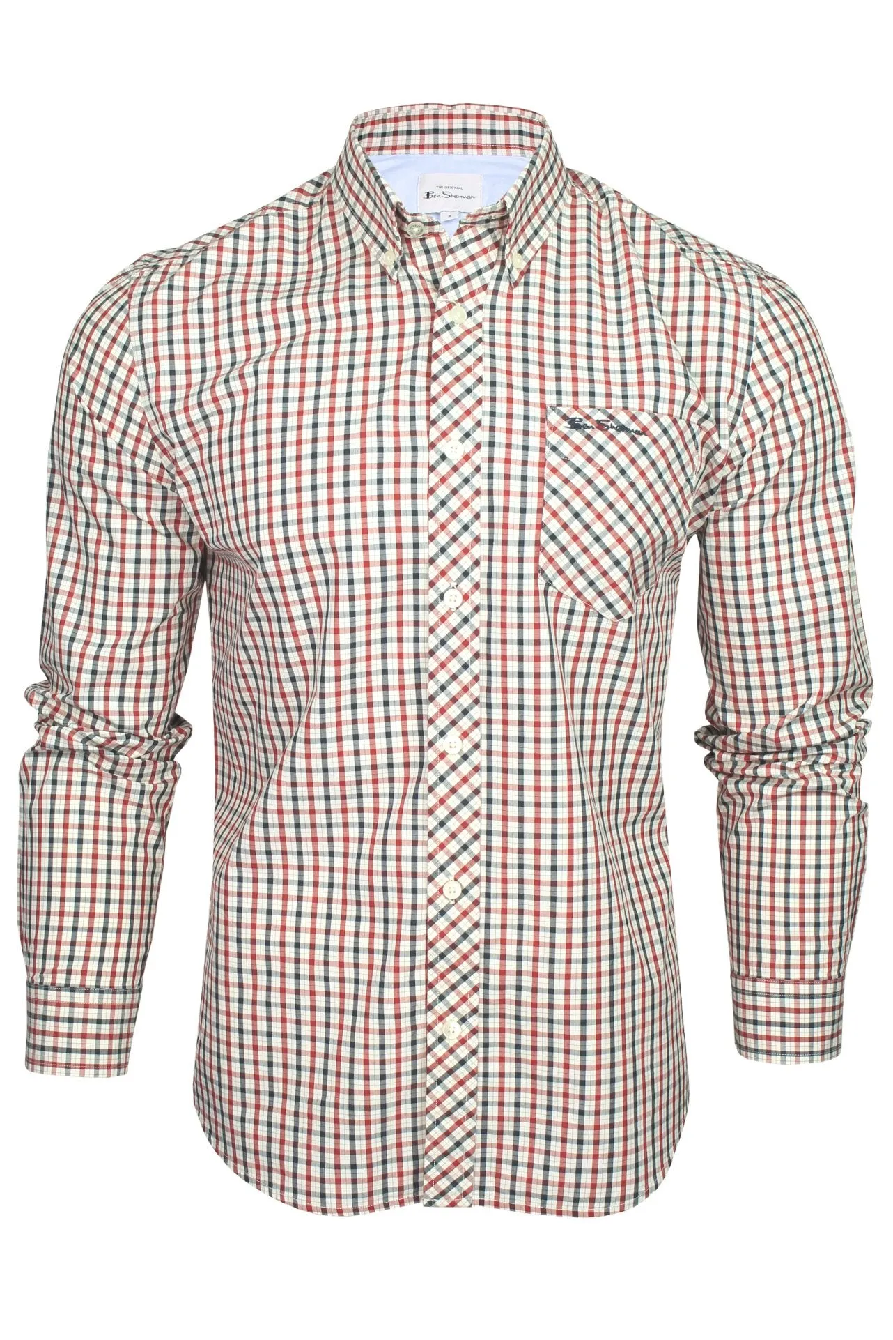 Mens Oxford Shirt by Ben Sherman Long Sleeved