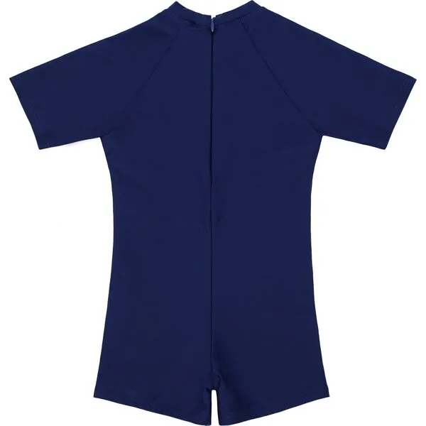 Minnow Boy's Midsummer Navy Rashguard One Piece