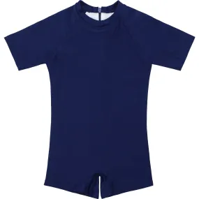 Minnow Boy's Midsummer Navy Rashguard One Piece