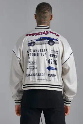 Motorsport Souvenir Bomber Jacket