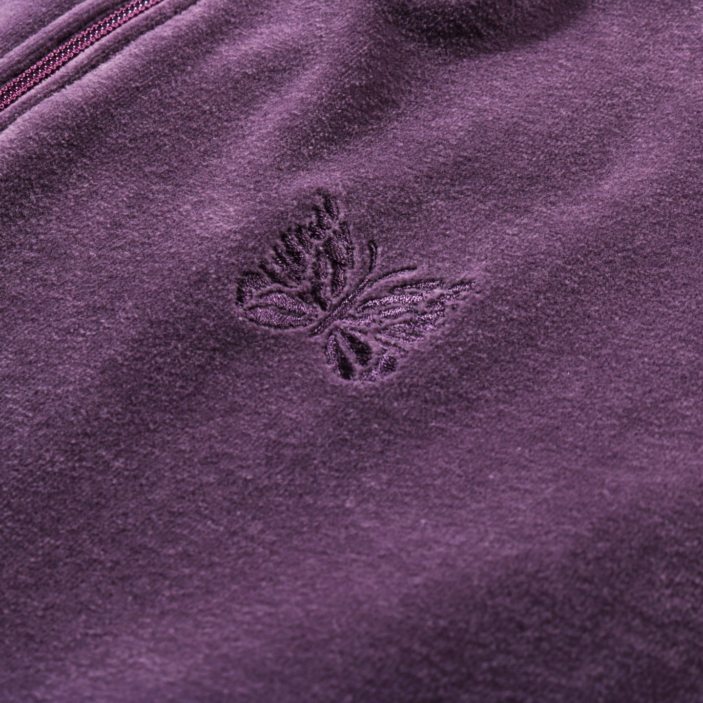 NEEDLES R.C. TRACK JACKET VELOUR PURPLE