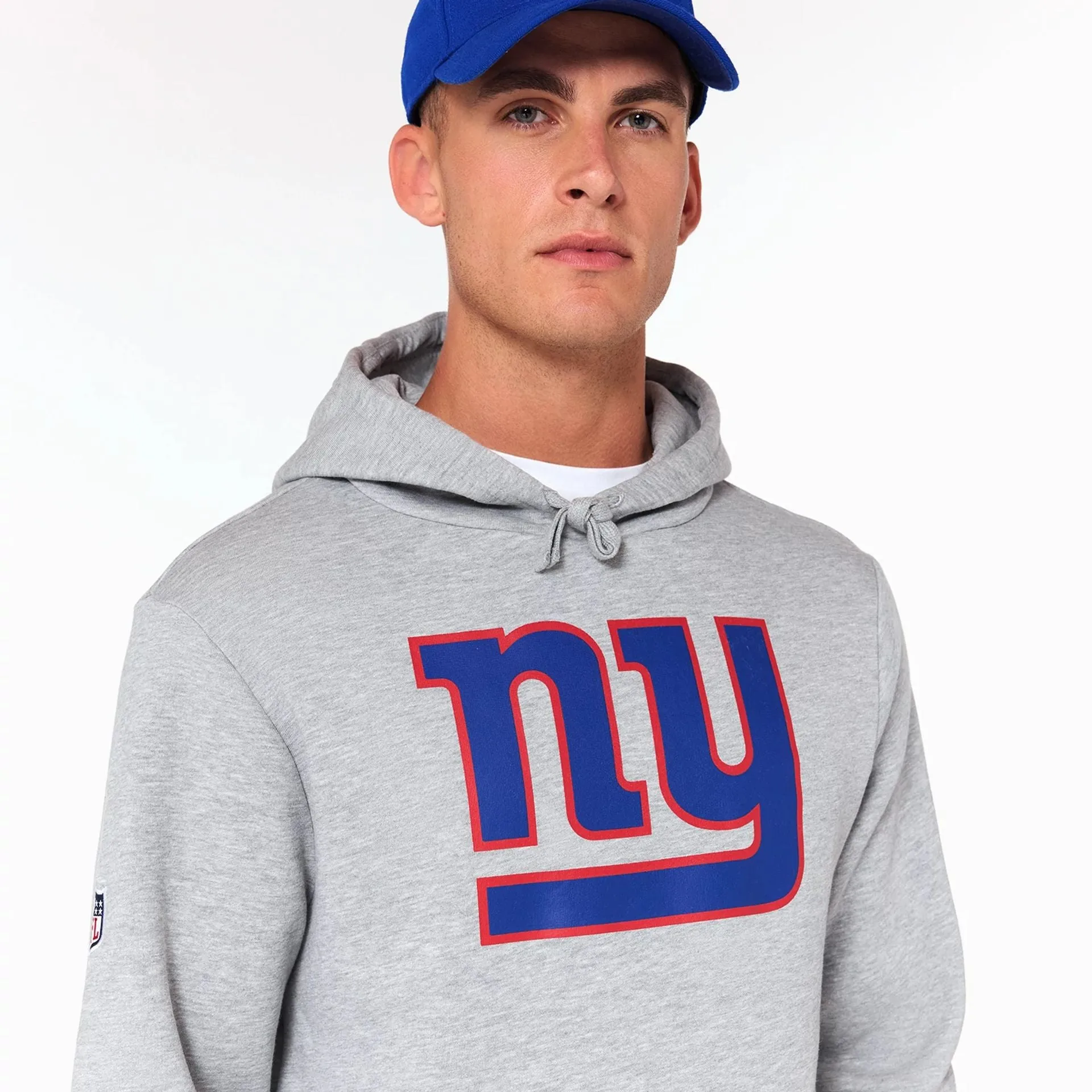 New York Giants NFL Grey Pullover Hoodie