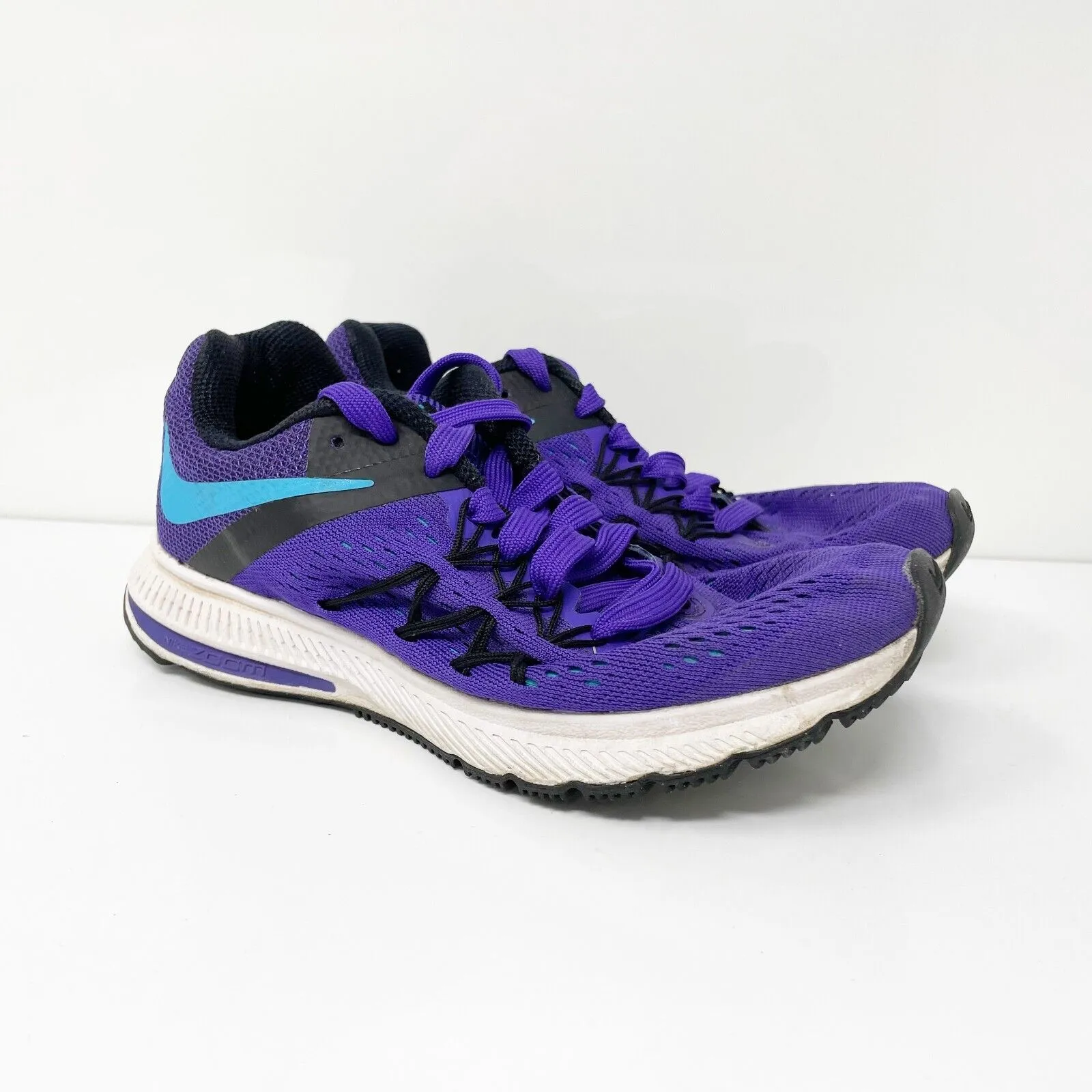 Nike Womens Air Zoom Winflo 3 831562-500 Purple Running Shoes Sneakers Size 7