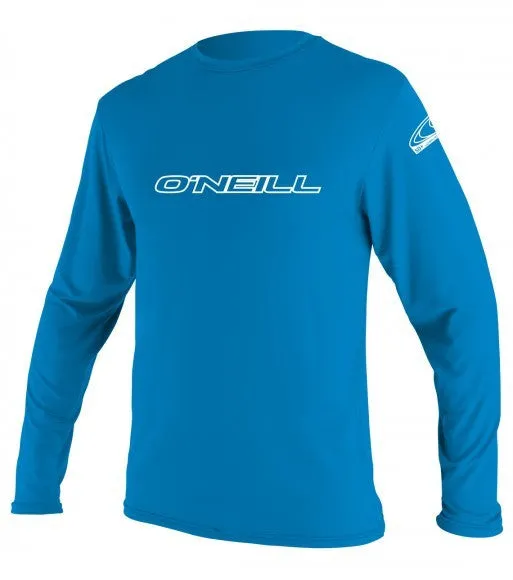 Oneill Youth Basic L/S Rashguard Tee- Blue