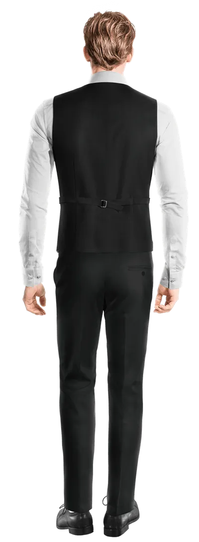 Onyx black essential Waistcoat