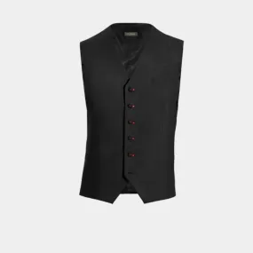 Onyx black essential Waistcoat