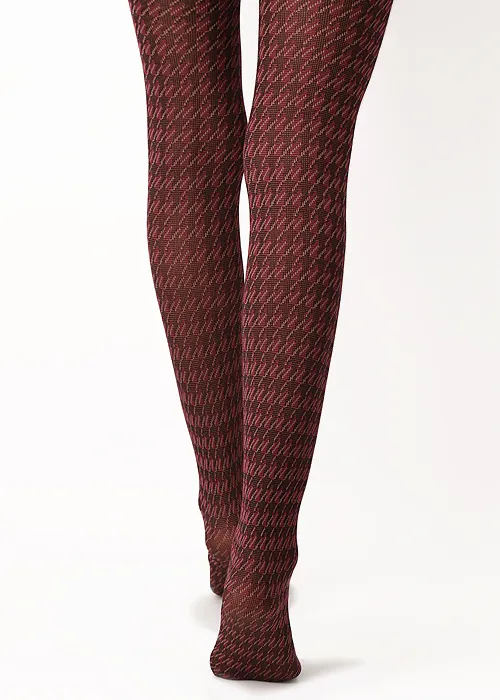 Oroblu Texture Pied De Poule Tights ()