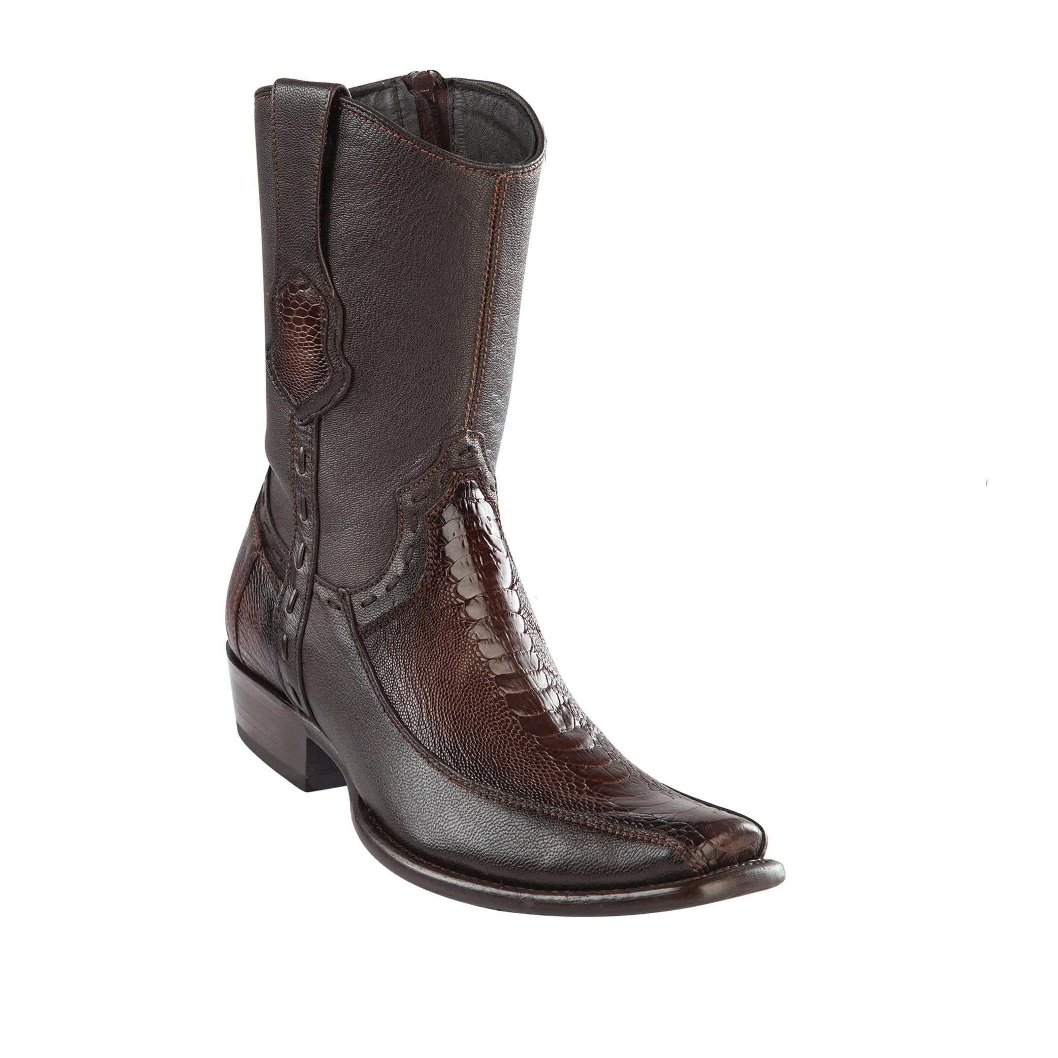 Ostrich Leg Dubai Short Boot