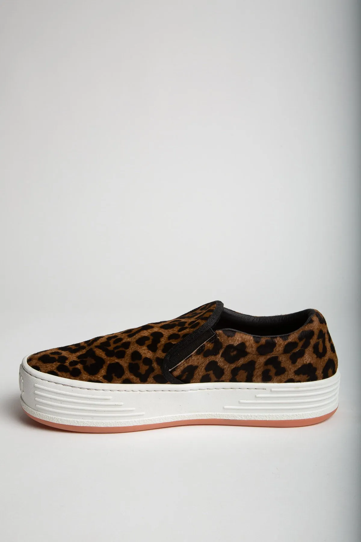 PALM ANGELS | LEOPARD SNOW SLIP-ON SNEAKERS