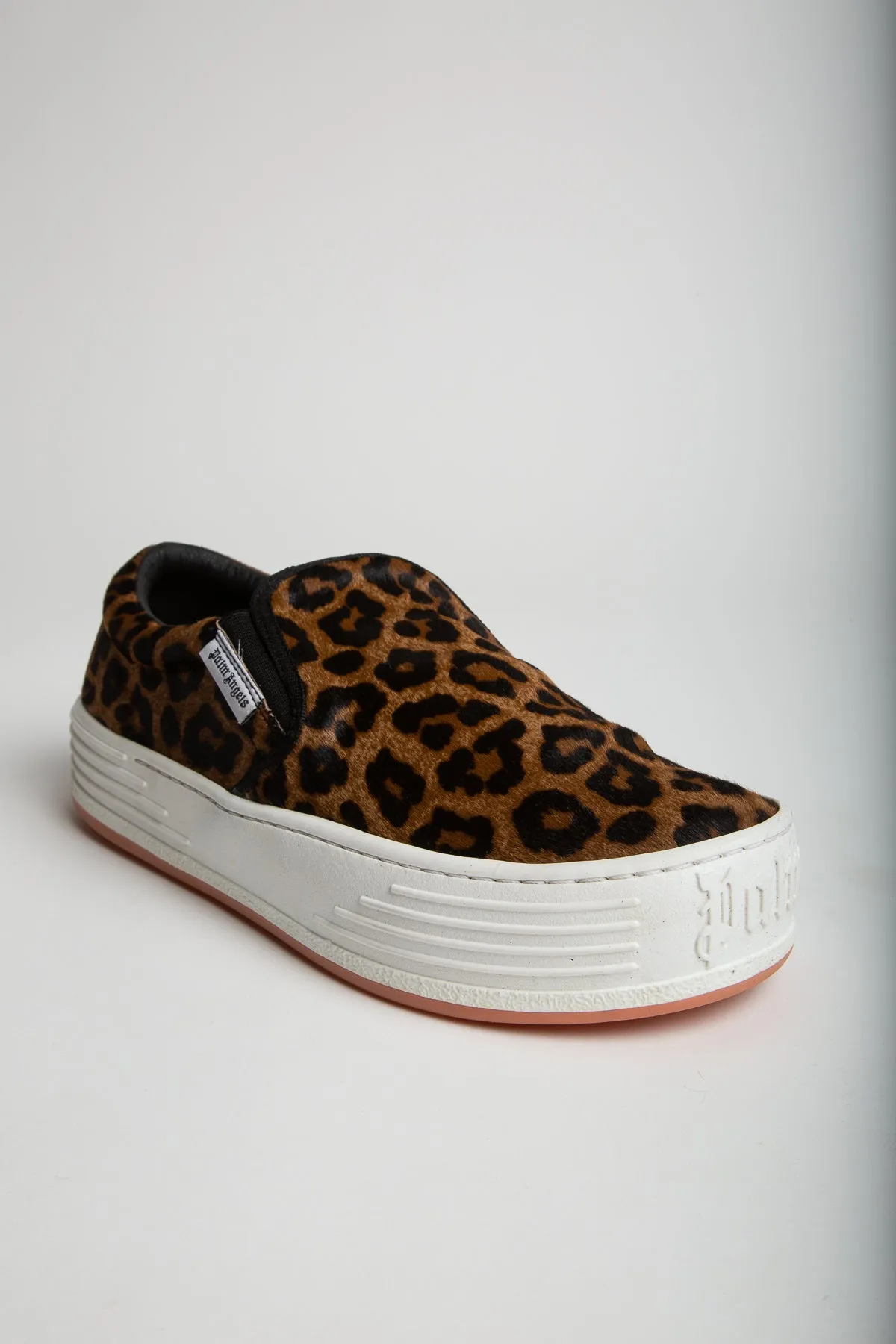 PALM ANGELS | LEOPARD SNOW SLIP-ON SNEAKERS