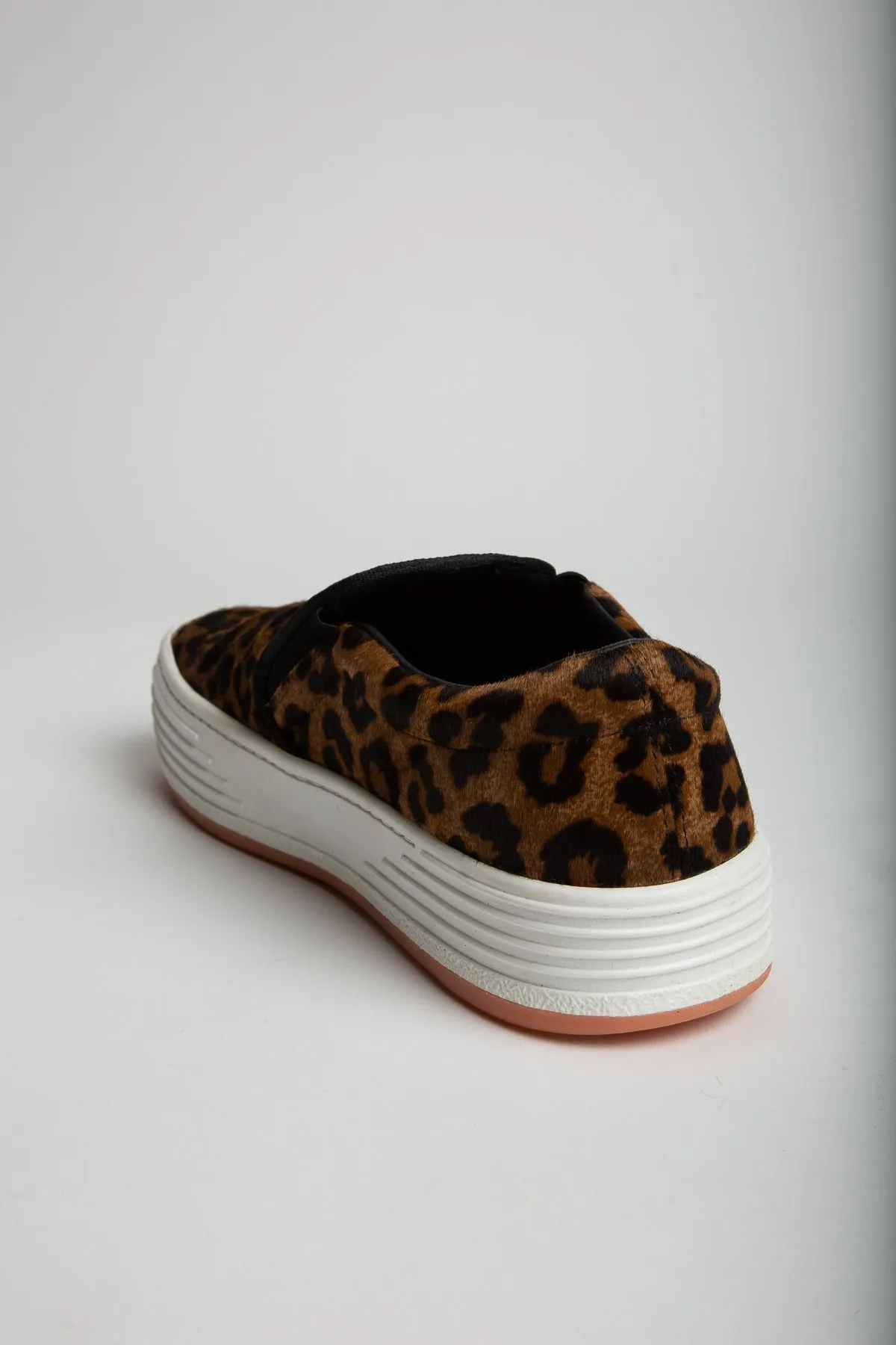 PALM ANGELS | LEOPARD SNOW SLIP-ON SNEAKERS