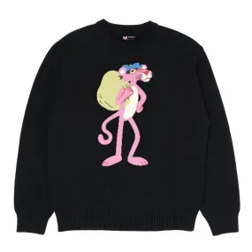 Pink Panther X Market Heist Jacquard Crewneck Sweater