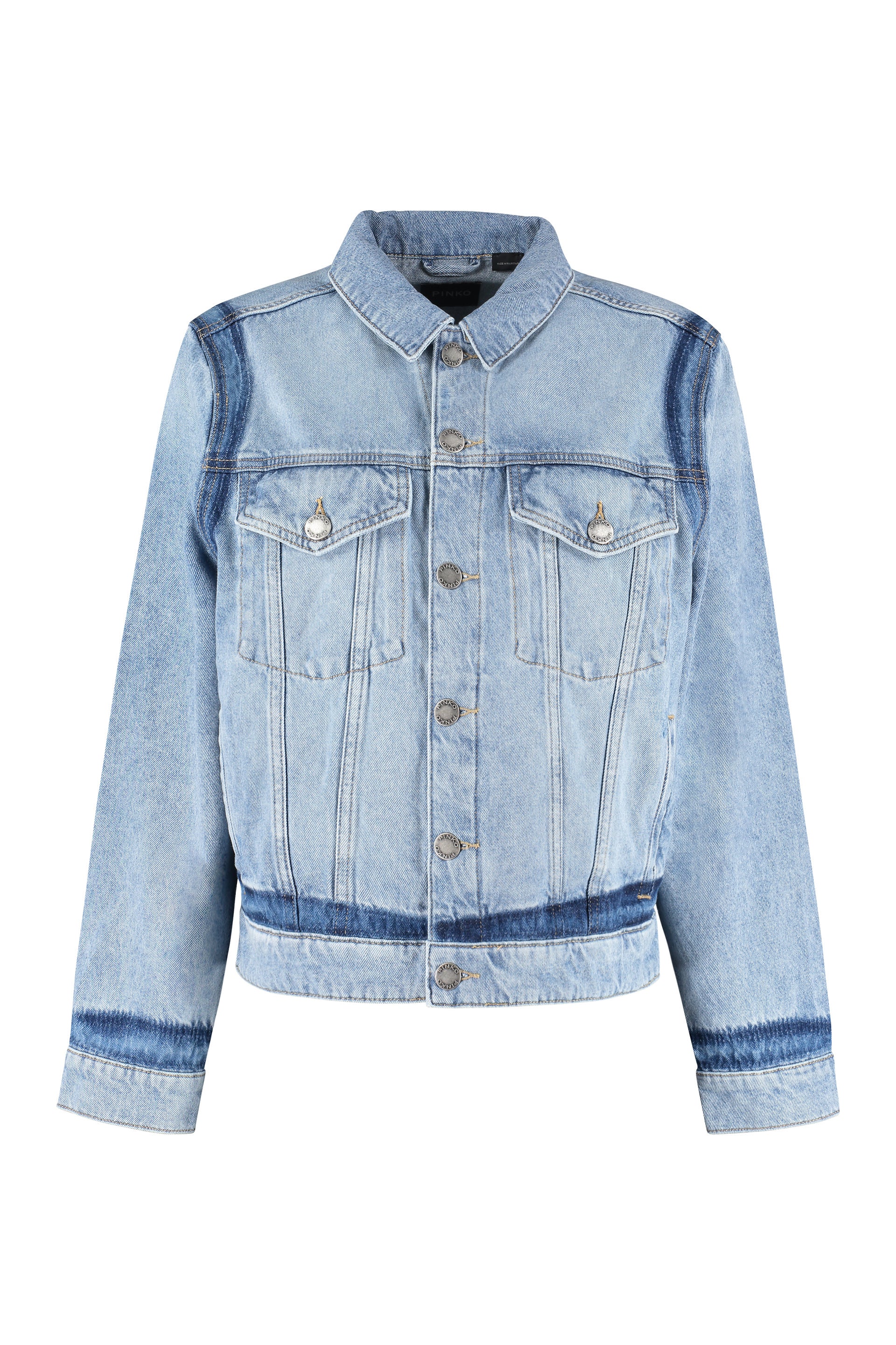 Pinko Tie-Dye Denim Jacket