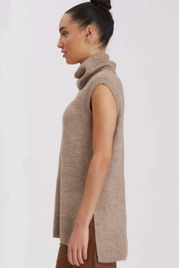 Point Zero Sleeveless Turtleneck