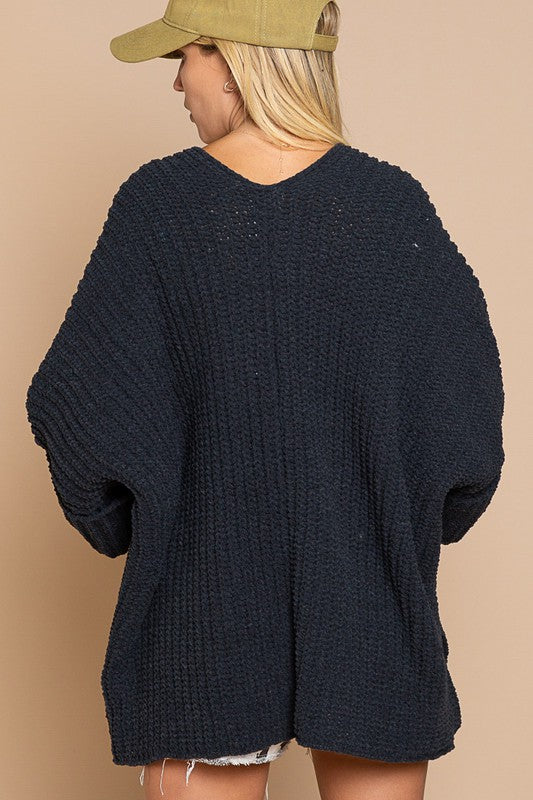 POL Edge to Edge Long Sleeve with Pockets Cardigan