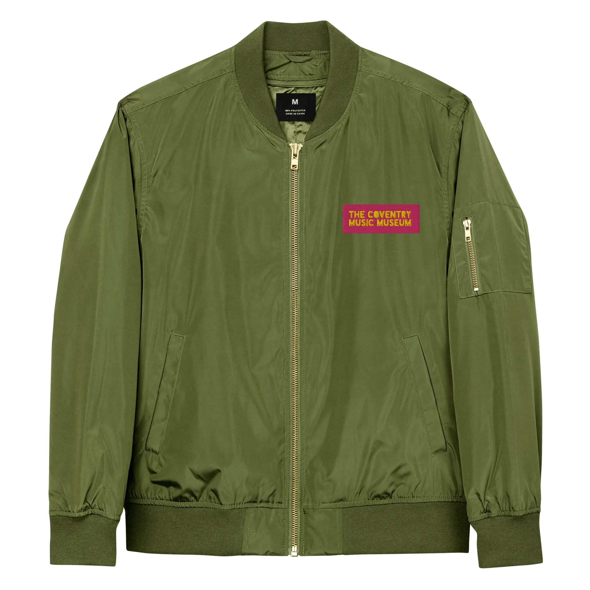 Premium recycled bomber jacket