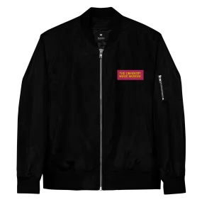 Premium recycled bomber jacket