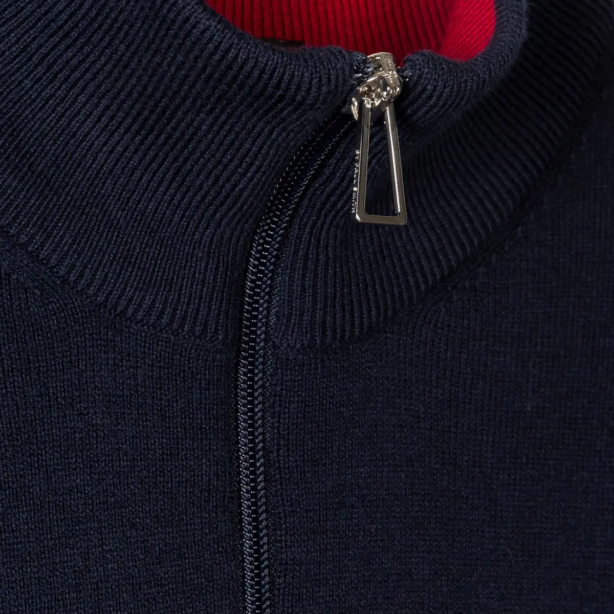 PS Paul Smith - Zip Neck Jumper in Navy