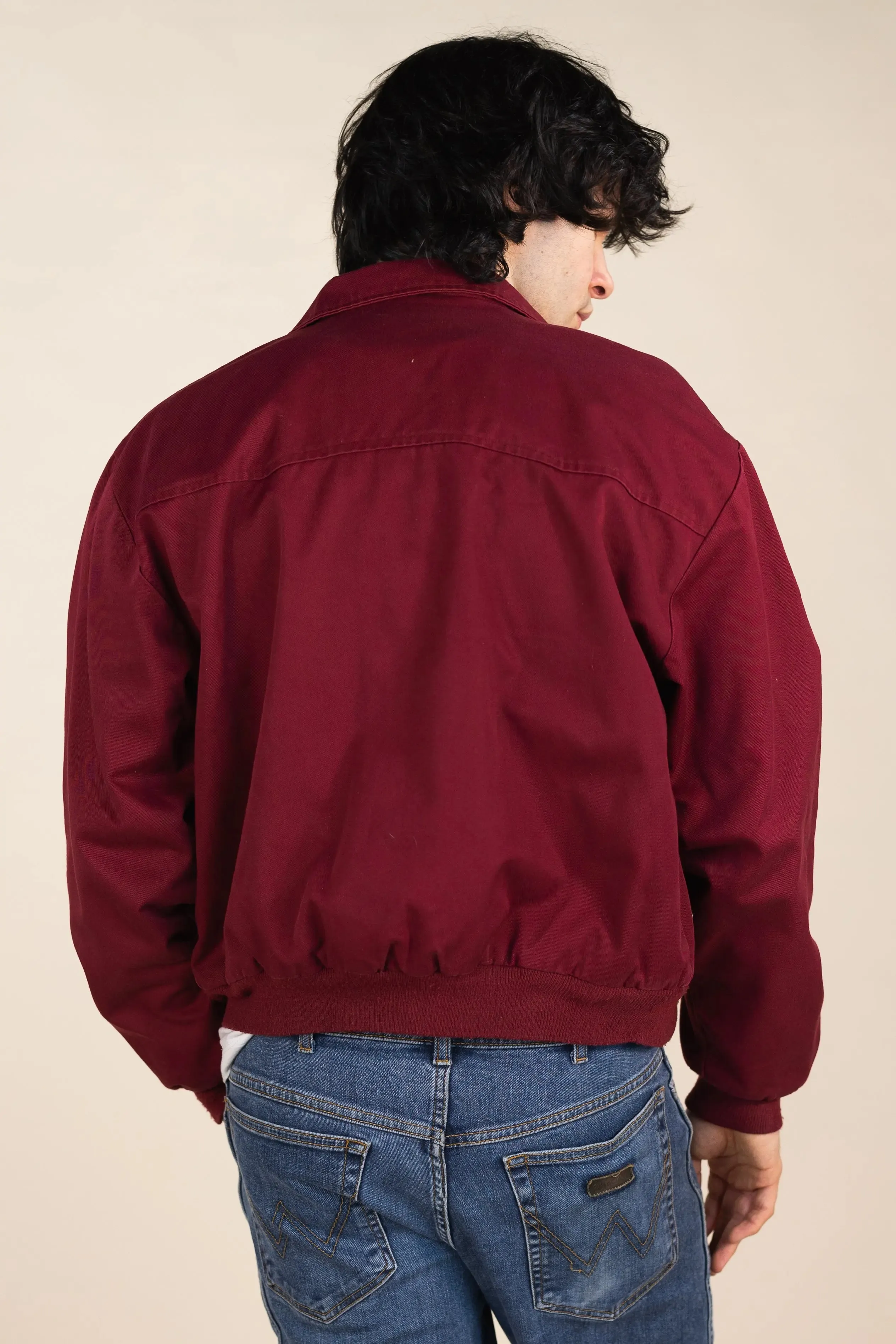 Red Bomber Jacket | ThriftTale