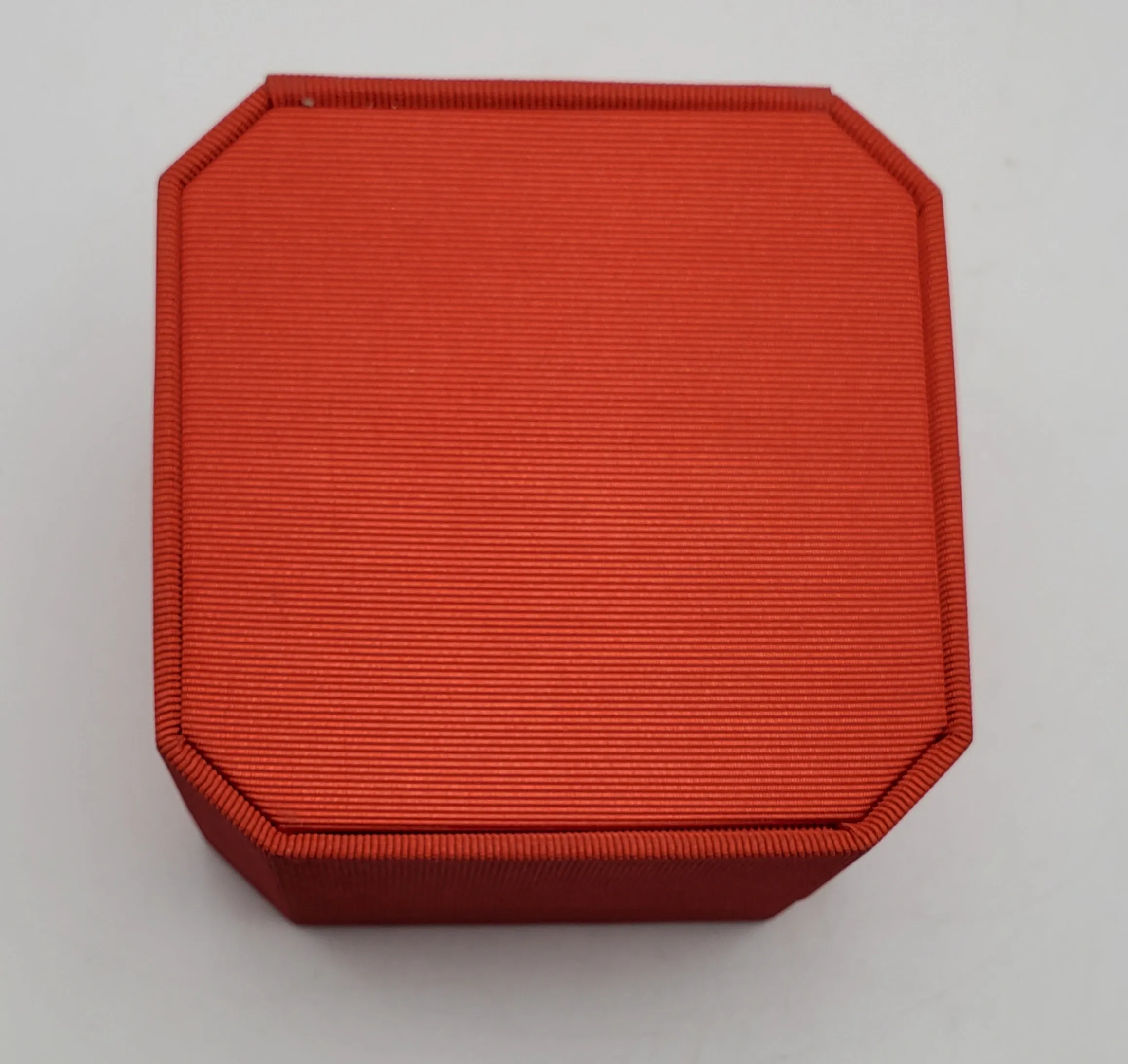 Red Fabric Snow Globe Jewelry Box