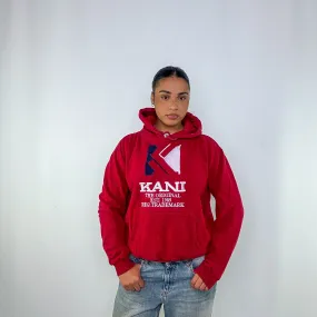 Red y2ks Karl Kani Hoodie (M)