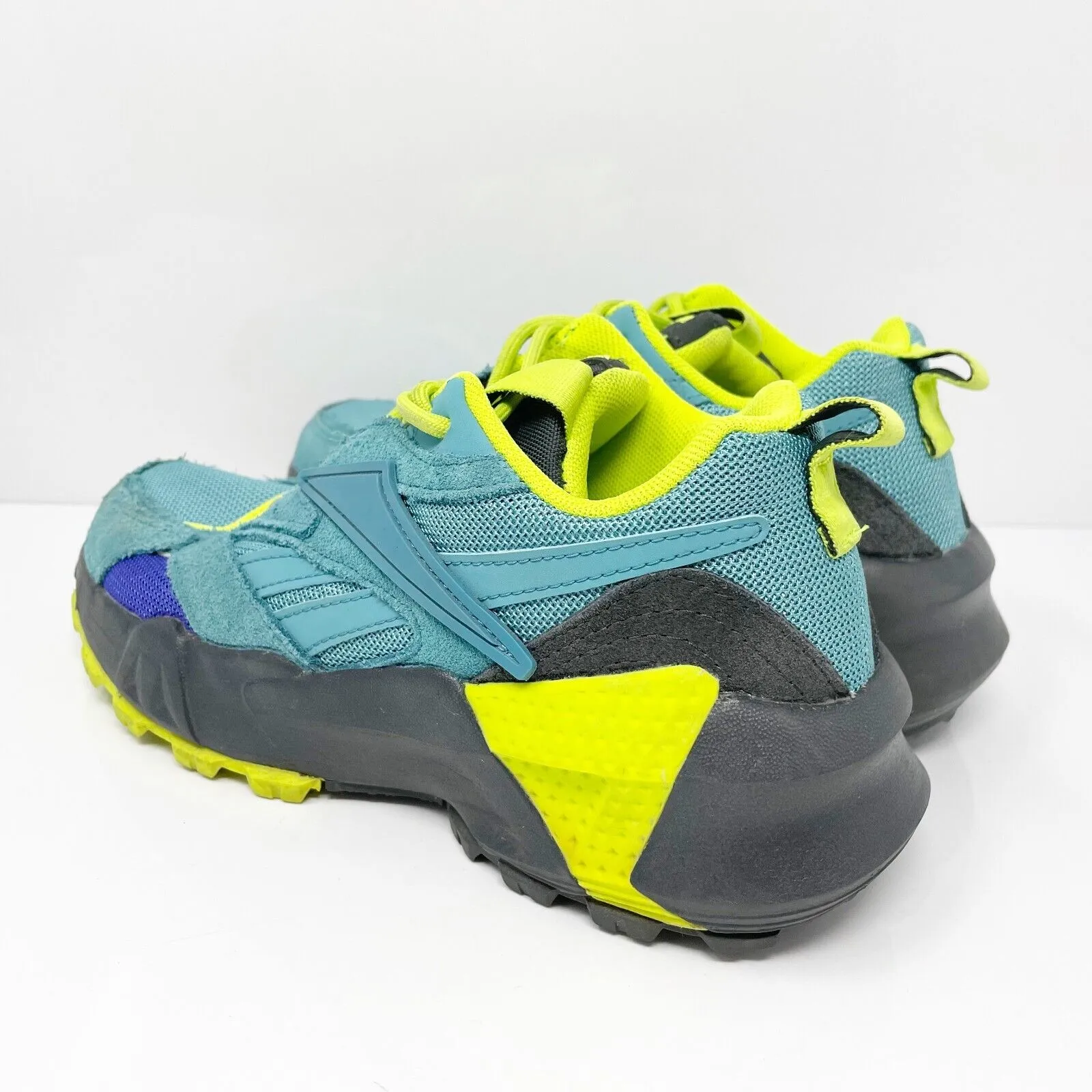 Reebok Womens Aztrek Double Mix EG8907 Blue Casual Shoes Sneakers Size 6.5