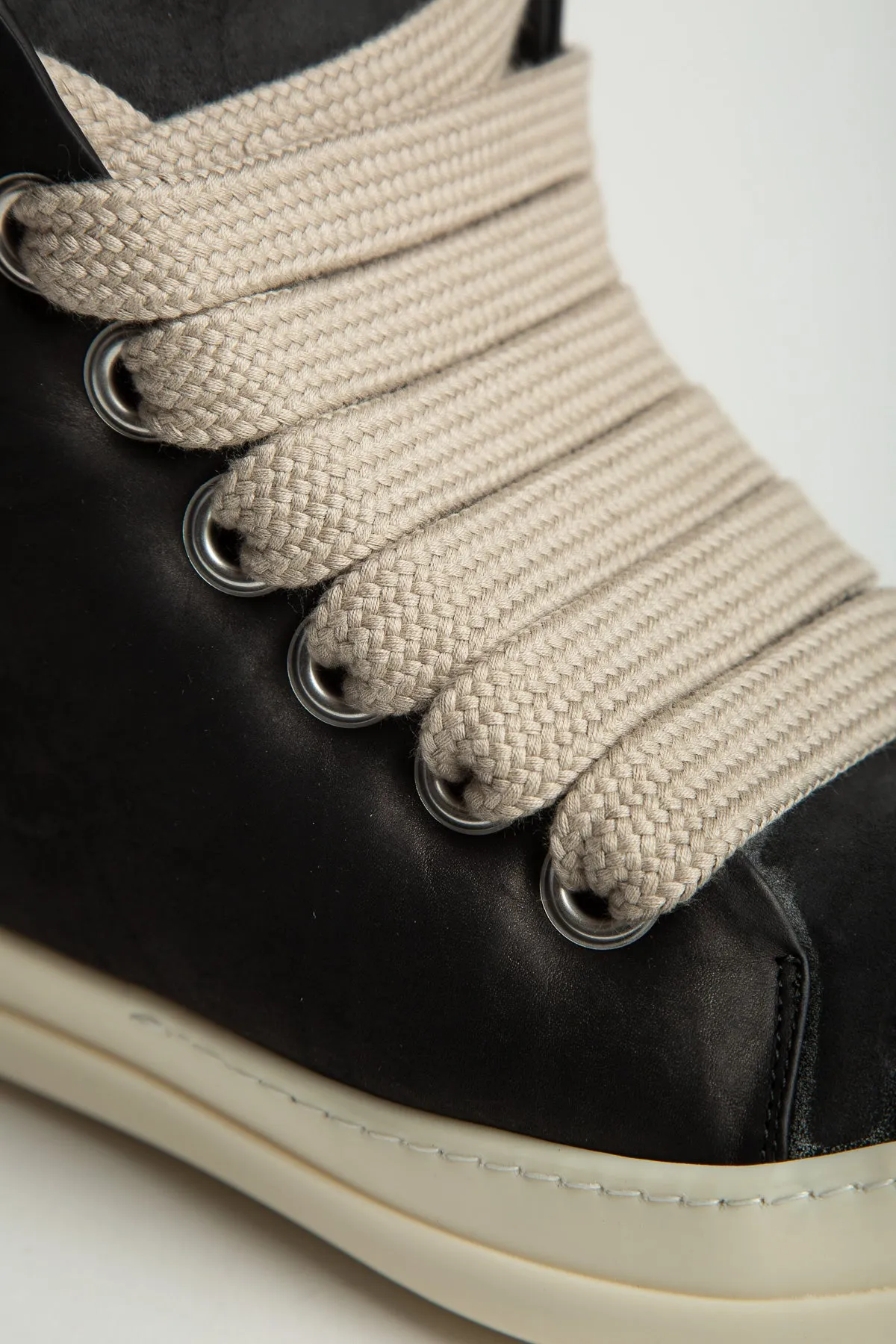 RICK OWENS | JUMBOLACED PADDED HI SNEAKERS