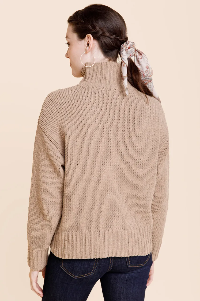 Roula High Neck Pullover Sweater