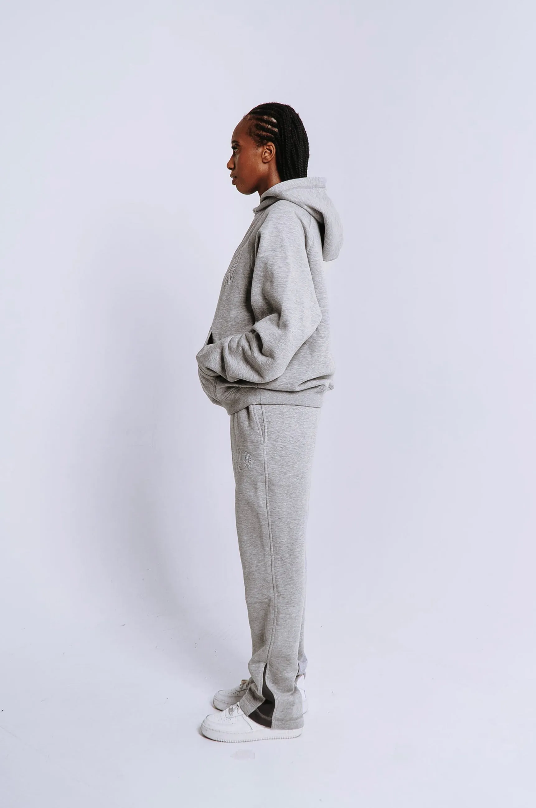 Run it up 2.0 - Grey Melange Pants