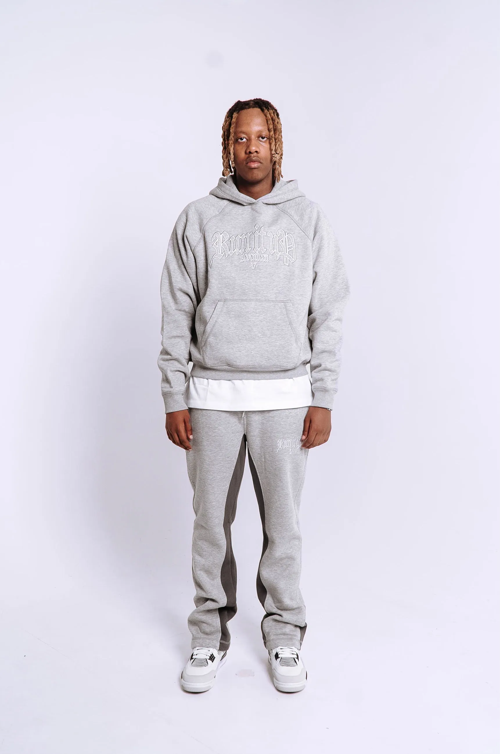 Run it up 2.0 - Grey Melange Pants