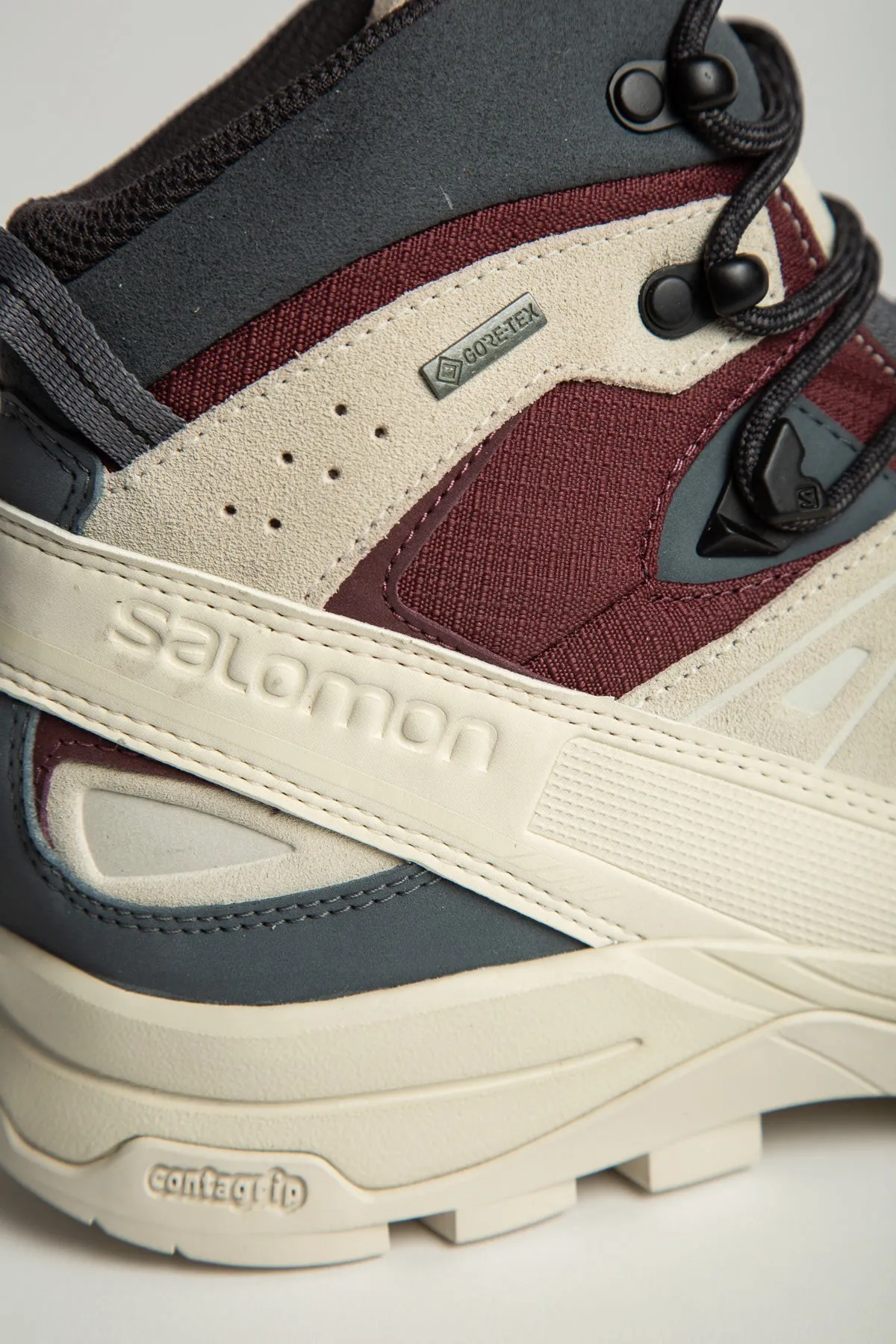 SALOMON | X-ALP MID LEATHER GORE-TEX SNEAKERS