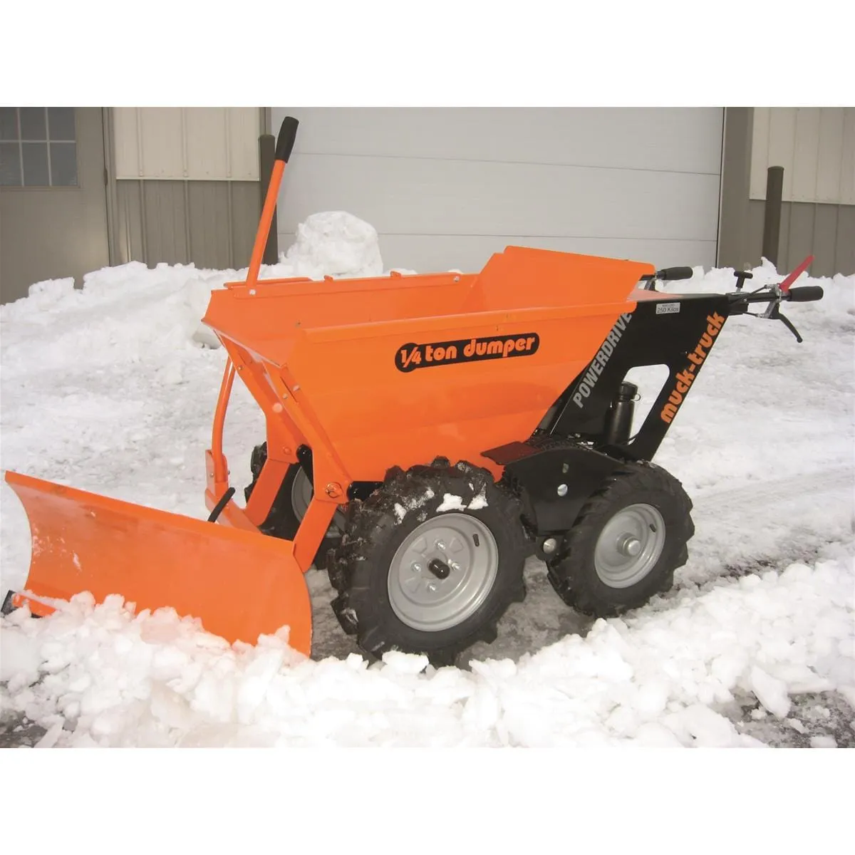 Snowplow Accessory for Muck Truck