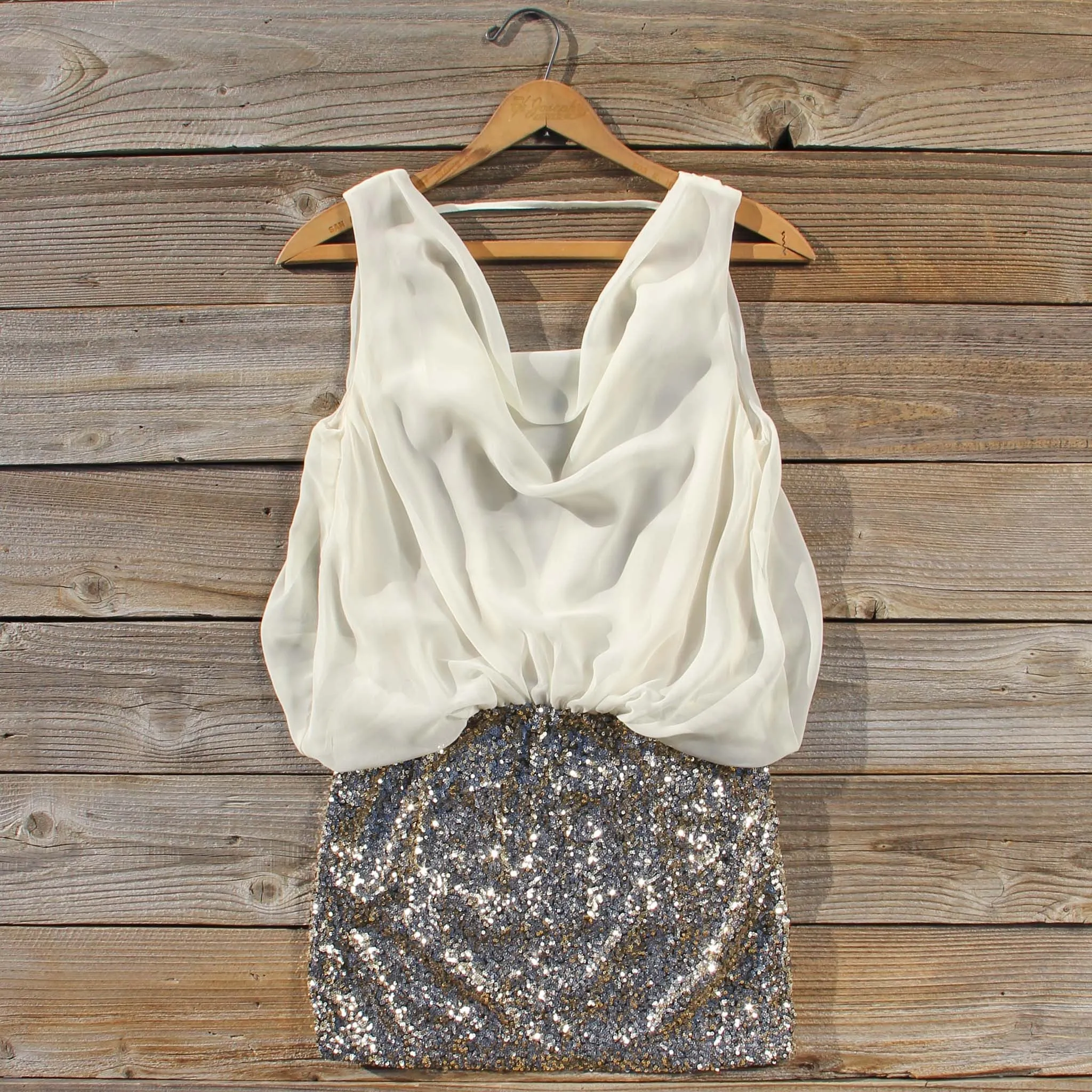 Sparkling Snow Party Dress