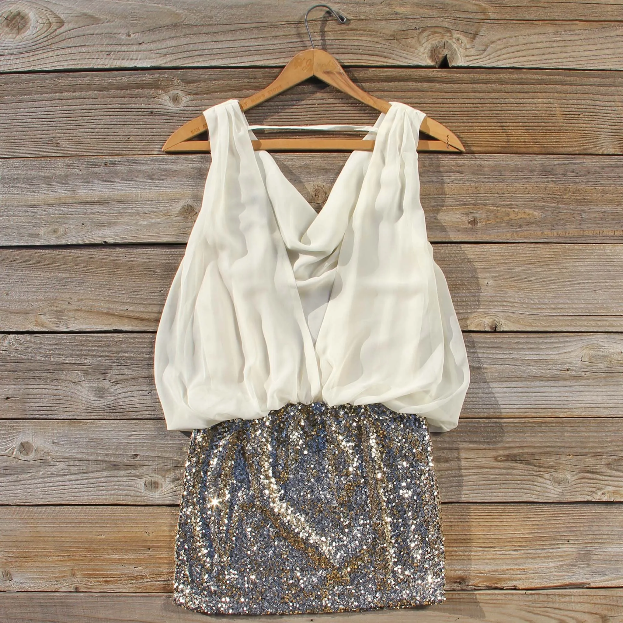 Sparkling Snow Party Dress