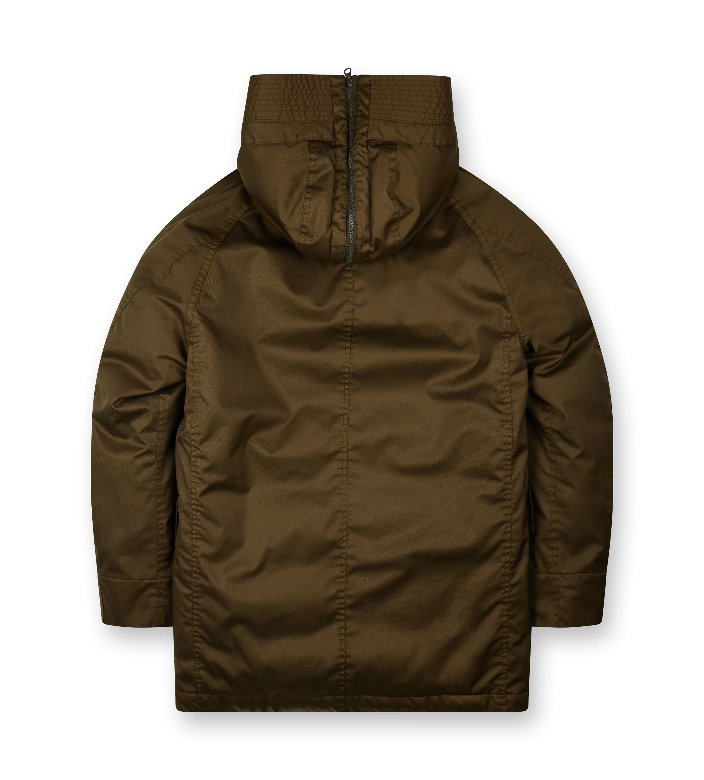 Stone Island    Hooded Parka Green