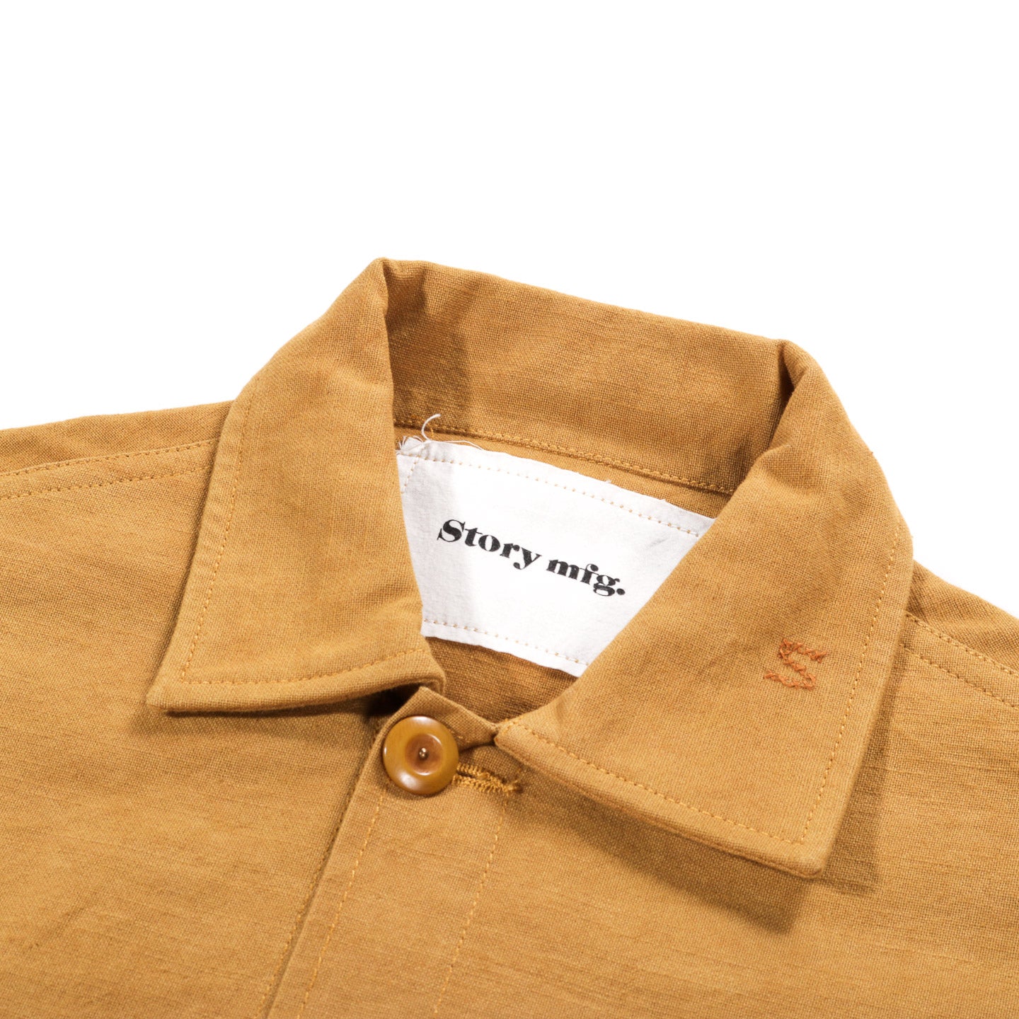 STORY MFG. SOT JACKET OCHRE SAMPLER