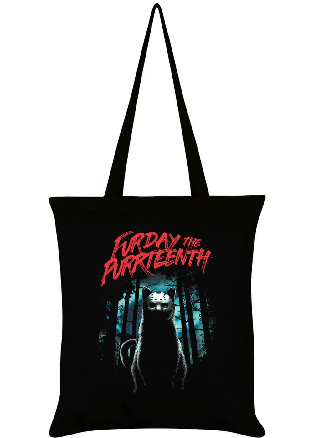 Succubus Gifts Furday The Purrteenth Tote Bag Black