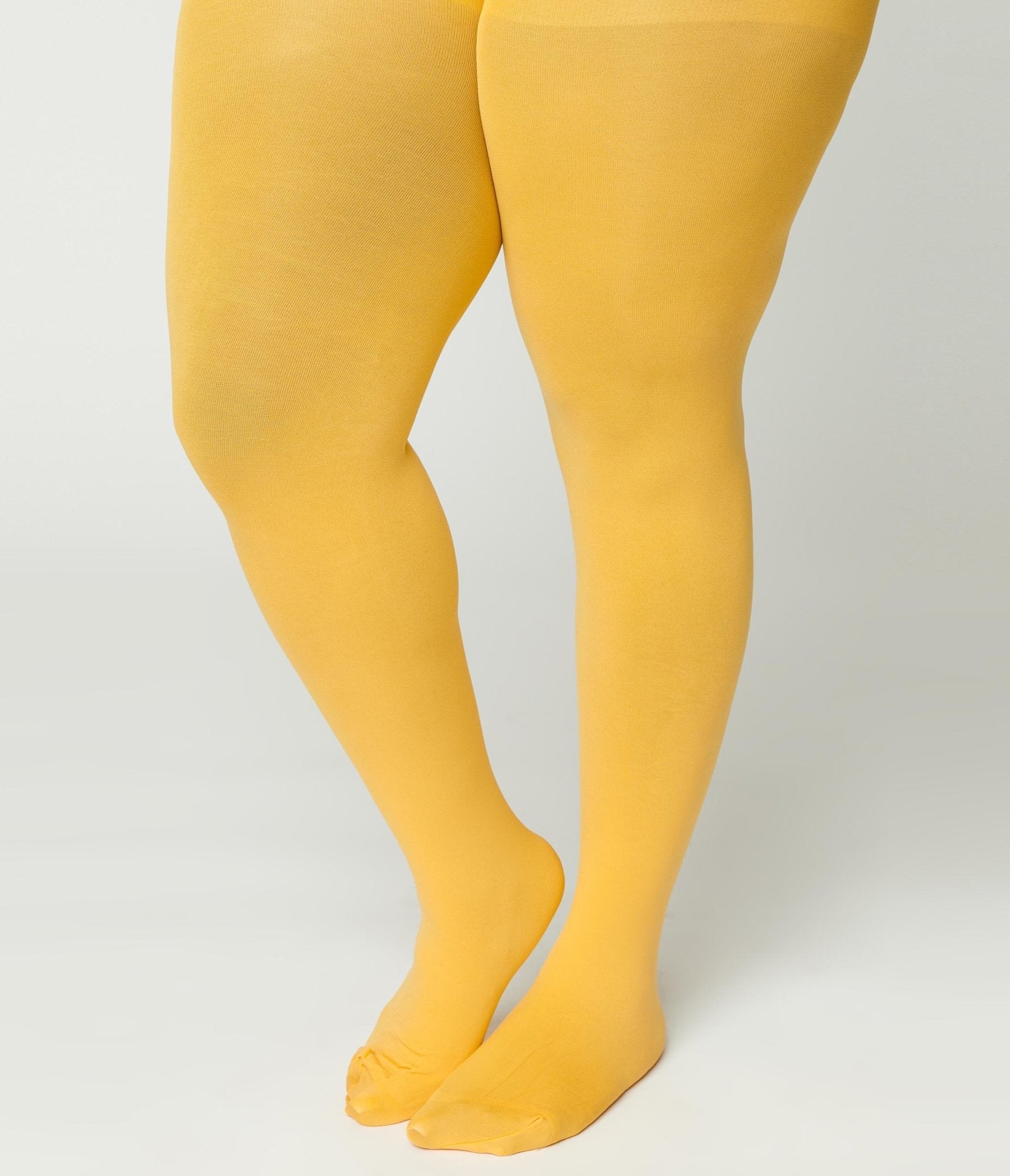 Sunset Yellow Summer 90 Opaque Tights