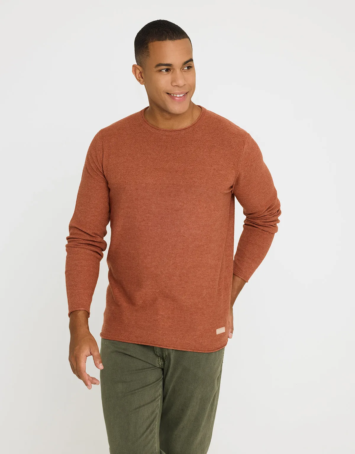 Tile Long Sleeve Sweater - Dorset