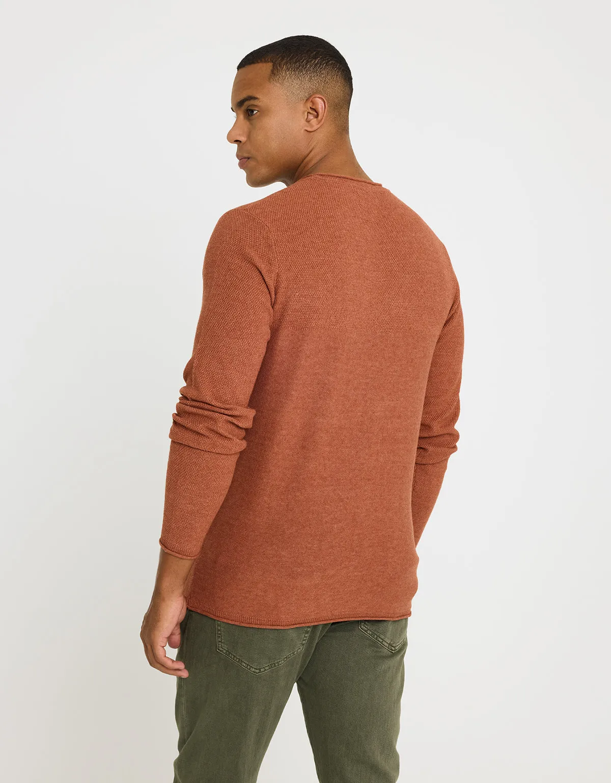 Tile Long Sleeve Sweater - Dorset