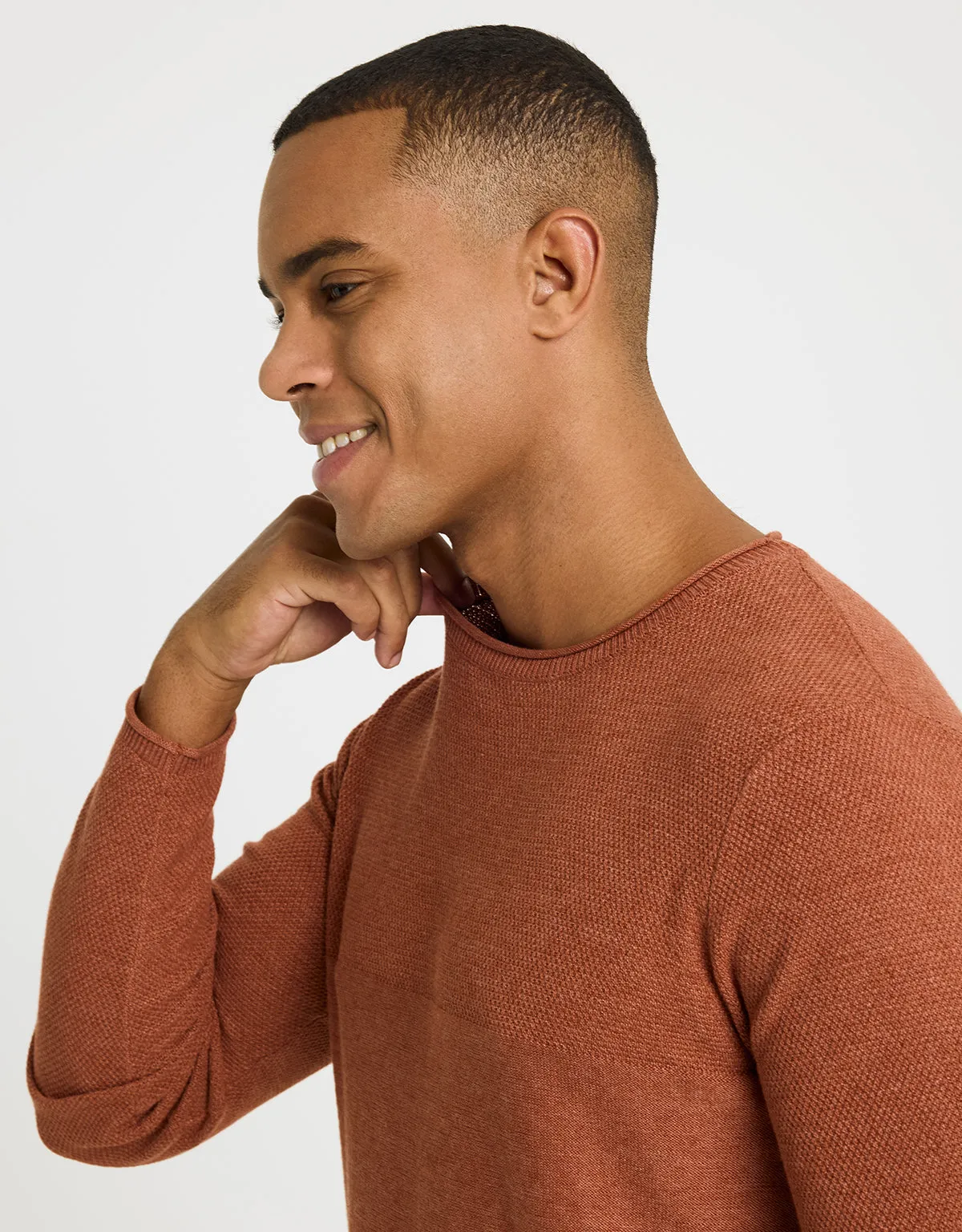 Tile Long Sleeve Sweater - Dorset